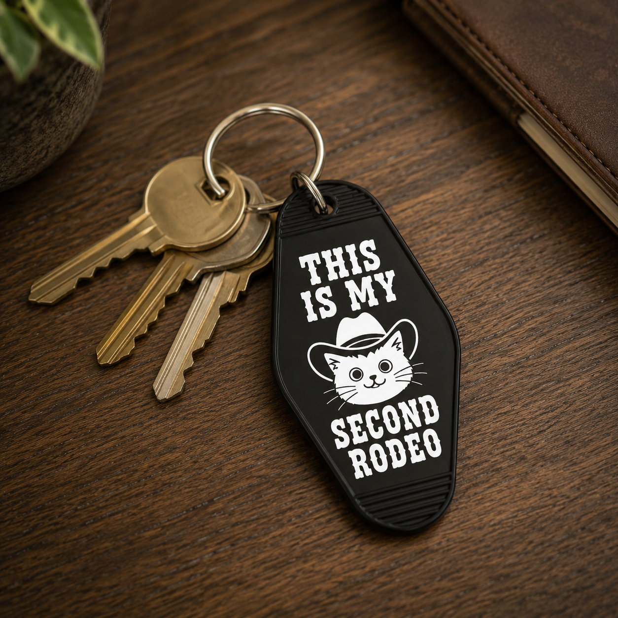  This is My Second Rodeo Room Keychain - The Original Underground