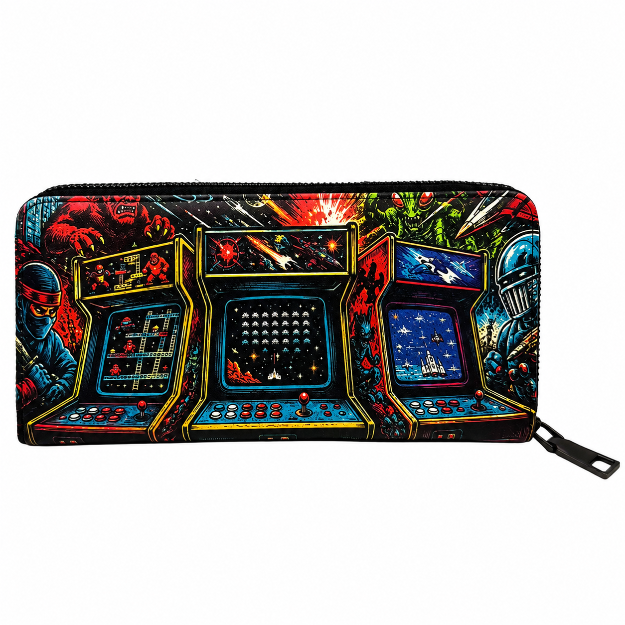 Arcade After Dark Clutch Wallet - The Original Underground