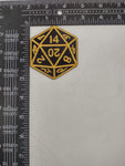 20 Sided Die Patch - The Original Underground