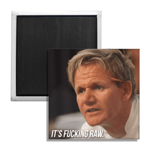 Gordon Ramsay "F--king Raw" Fridge Magnet