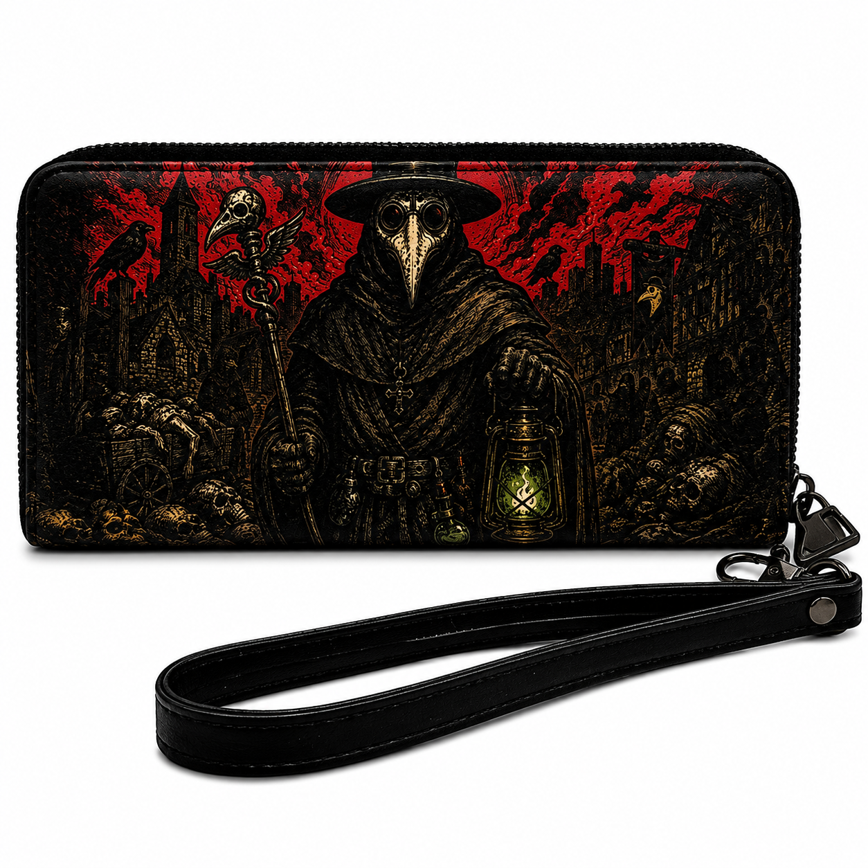 The Black Lantern Clutch Wallet - The Original Underground
