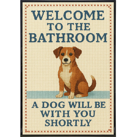 A Dog Will Be With You Shortly Poster Print - The Original Underground / theoriginalunderground.com
