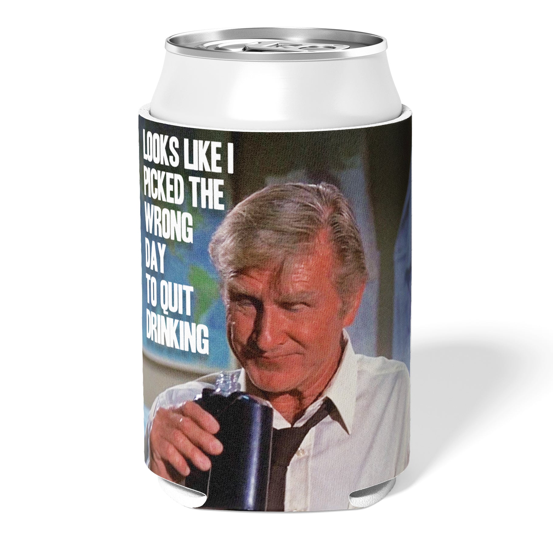 Wrong Day to Quit Drinking Can Cooler - The Original Underground