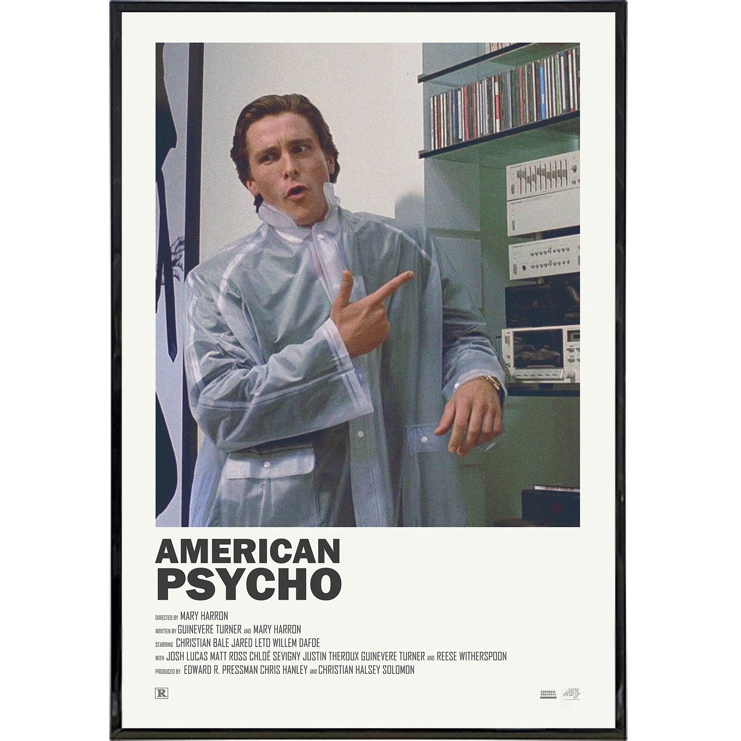 American Psycho Film Poster Print - Shady Front