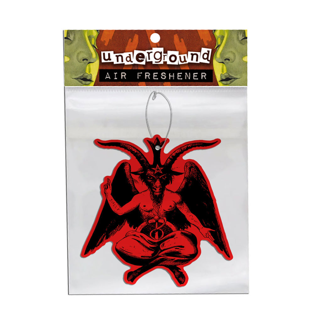 Baphomet Air Freshener - Shady Front