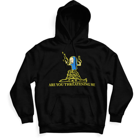 Beavis "Are You Threatening Me" Hoodie