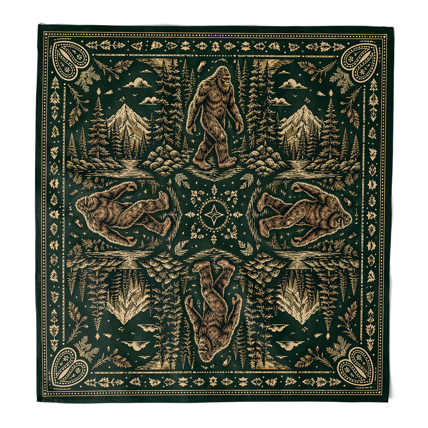 Bigfoot Lives Bandana - The Original Underground