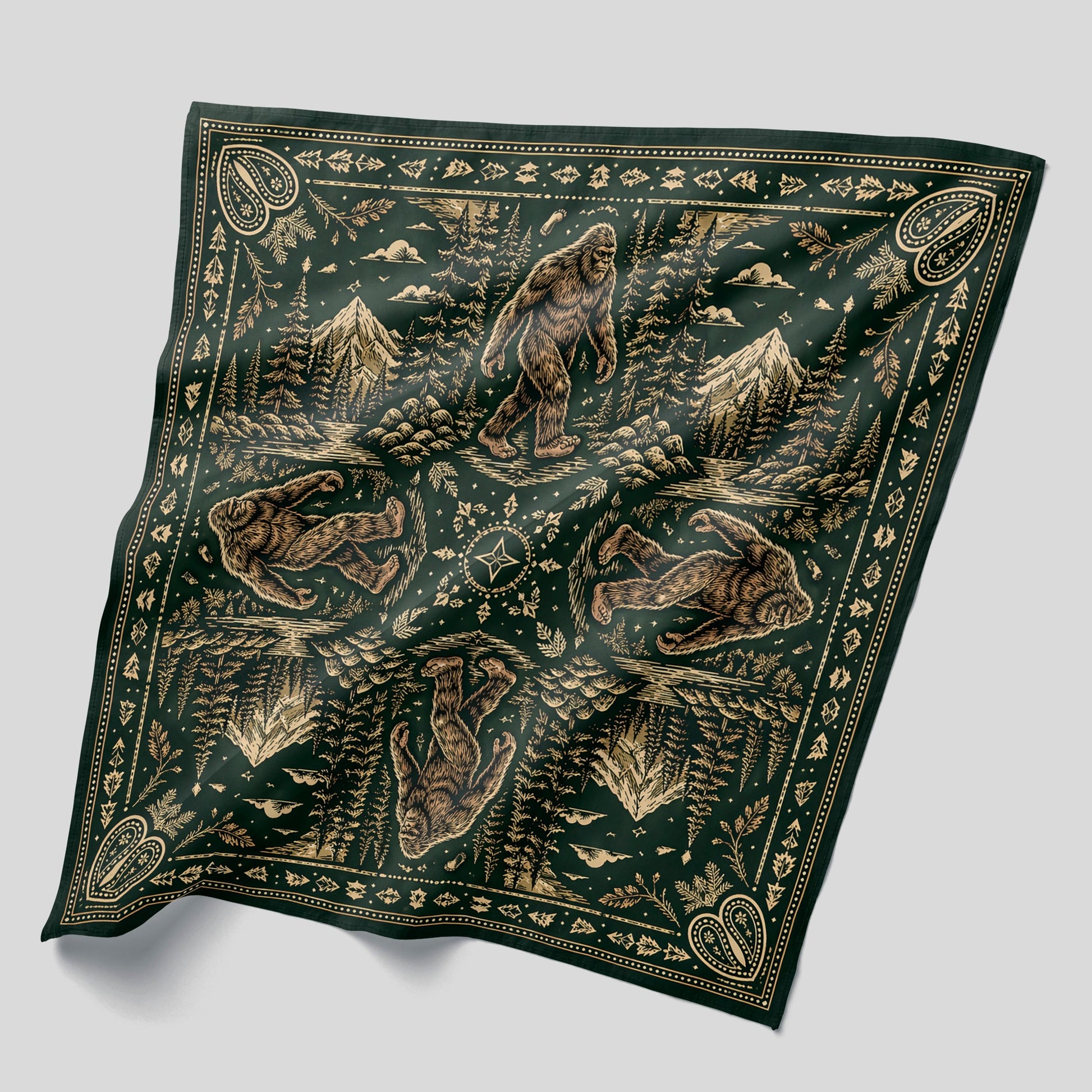 Bigfoot Lives Bandana - The Original Underground
