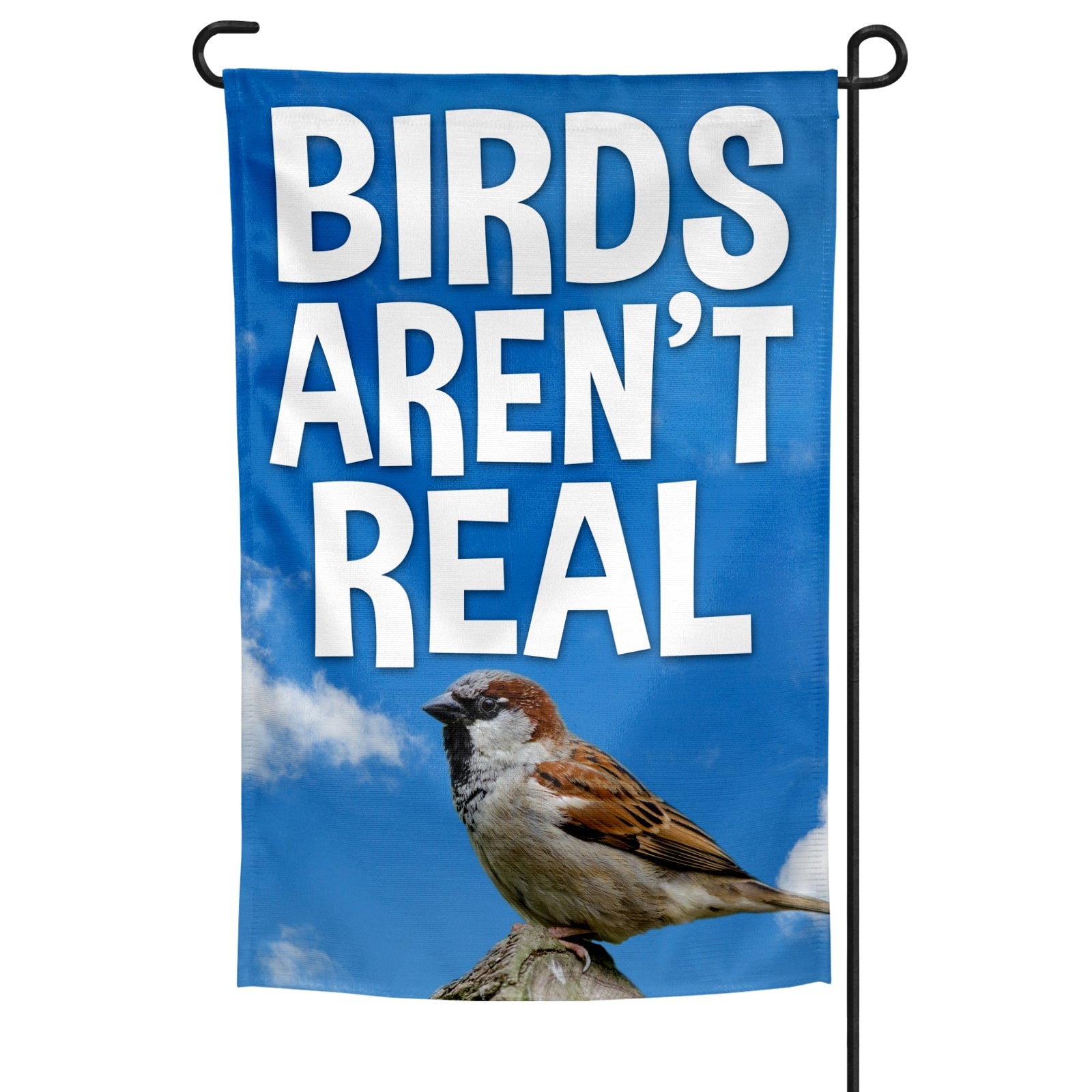 Birds Aren't Real Garden Flag - The Original Underground