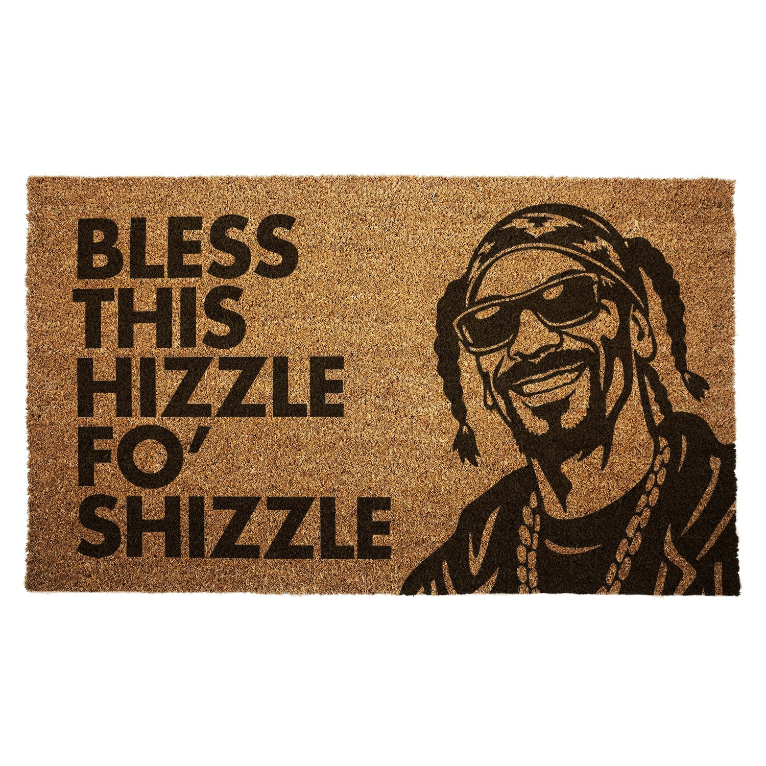 Bless This Hizzle Fo Shizzle Door-Mat - The Original Underground