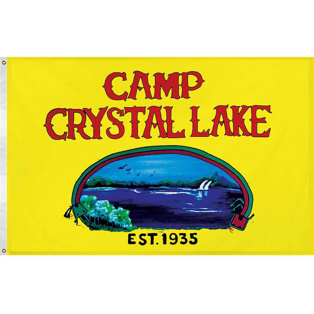 Camp Crystal Lake Flag - The Original Underground