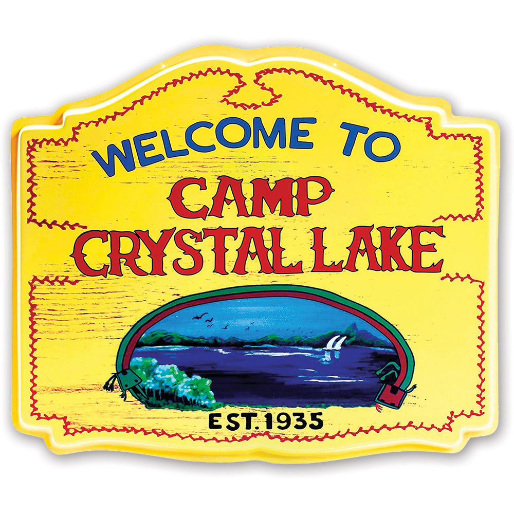 Camp Crystal Lake Car Magnet - The Original Underground