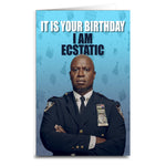 Captain Holt Birthday Card