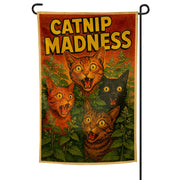 Catnip Madness Garden Flag - The Original Underground