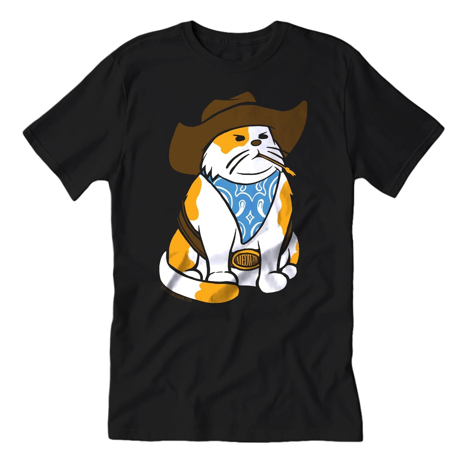 Cowboy Cat T-Shirt - Shady Front