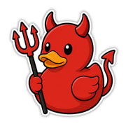 Devil Duck Sticker - The Original Underground
