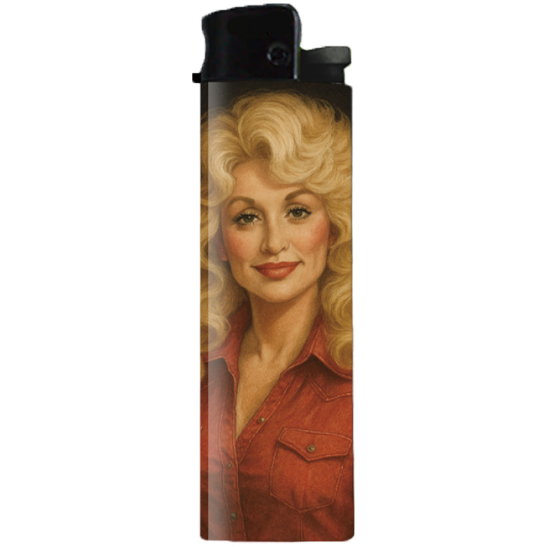 Dolly is a True Country Cowgirl Lighter - The Original Underground
