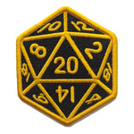 20 Sided Die Patch - The Original Underground / theoriginalunderground.com