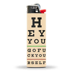 Eye Exam Chart Lighter - Shady Front