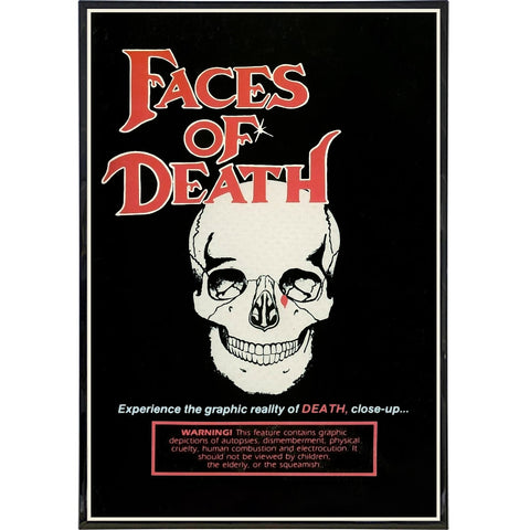 Faces of Death Cover Print