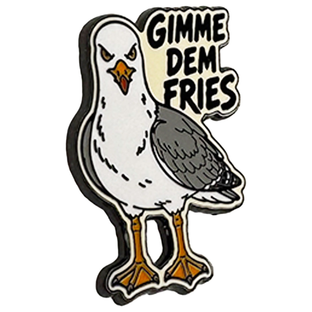 Gimme Dem Fries Enamel Pin - The Original Underground