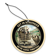 Get in Scavenger, We're Going Thrifting Air Freshener - The Original Underground