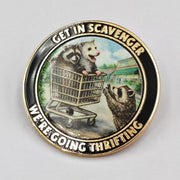 Get In Scavenger Enamel Pin - The Original Underground