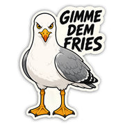 Gimme Dem Fries Sticker - The Origina Underground