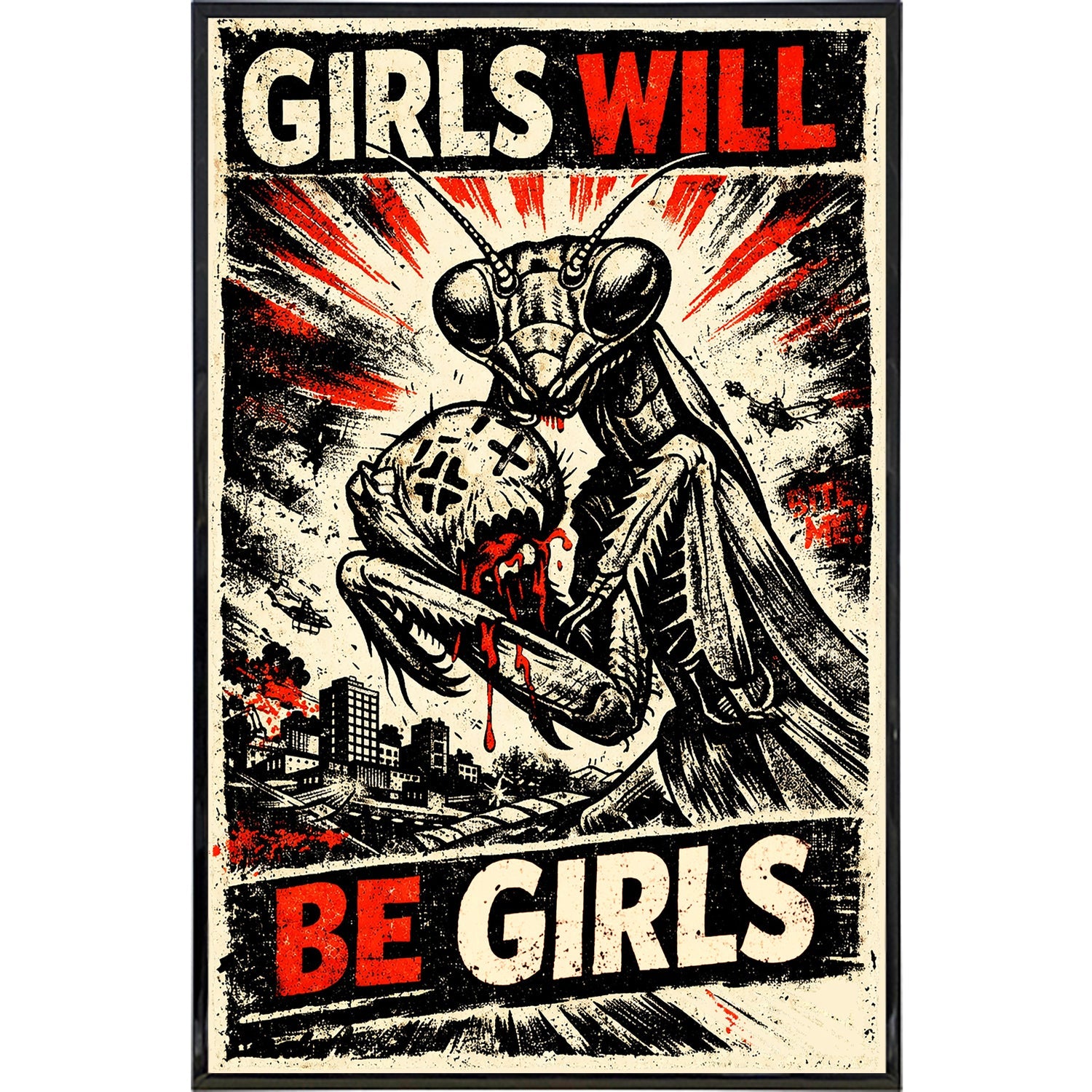 Girls Will Be Girls Print - The Original Underground