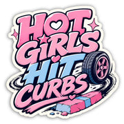 Hot Girls Hit Curbs Flexible Magnet - The Original Underground