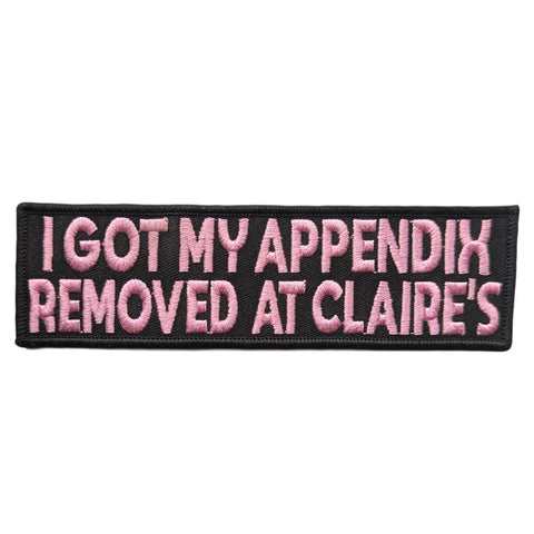 I Got My Appendix Removed at Claire's Patch - The Original Underground / theoriginalunderground.com