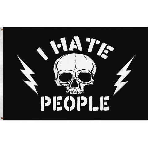 I Hate People Flag