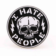 I Hate People Enamel Pin - The Original Underground
