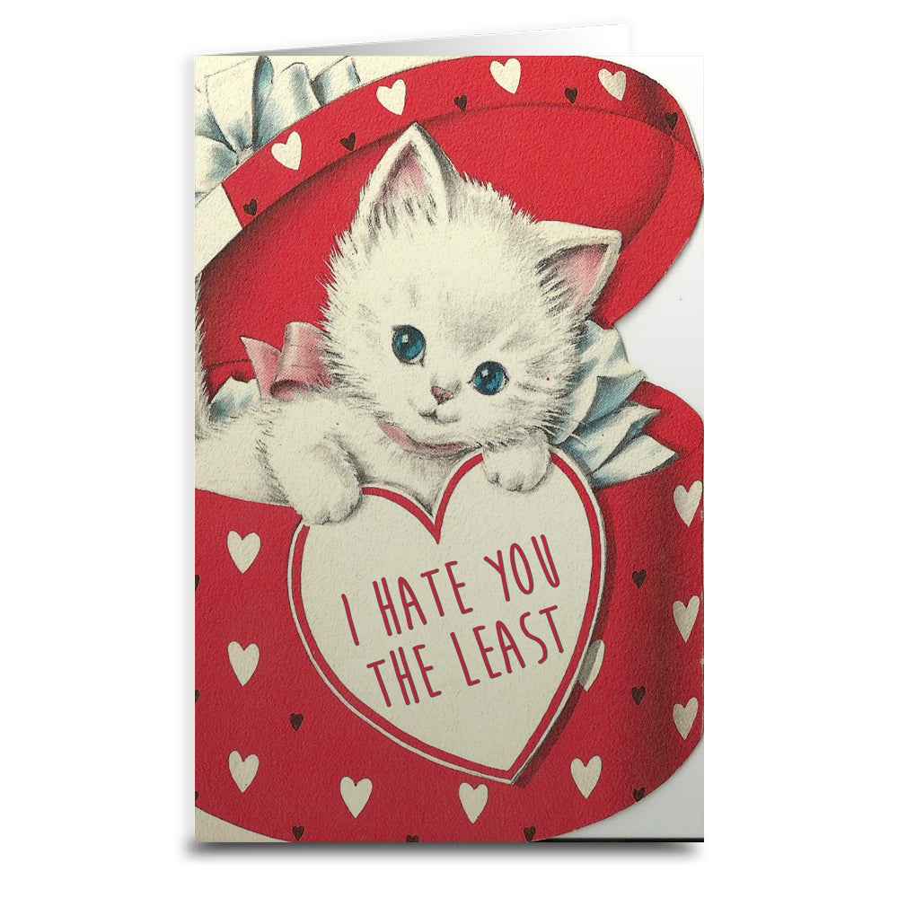 I Hate You the Least Greeting Card - The Original Underground