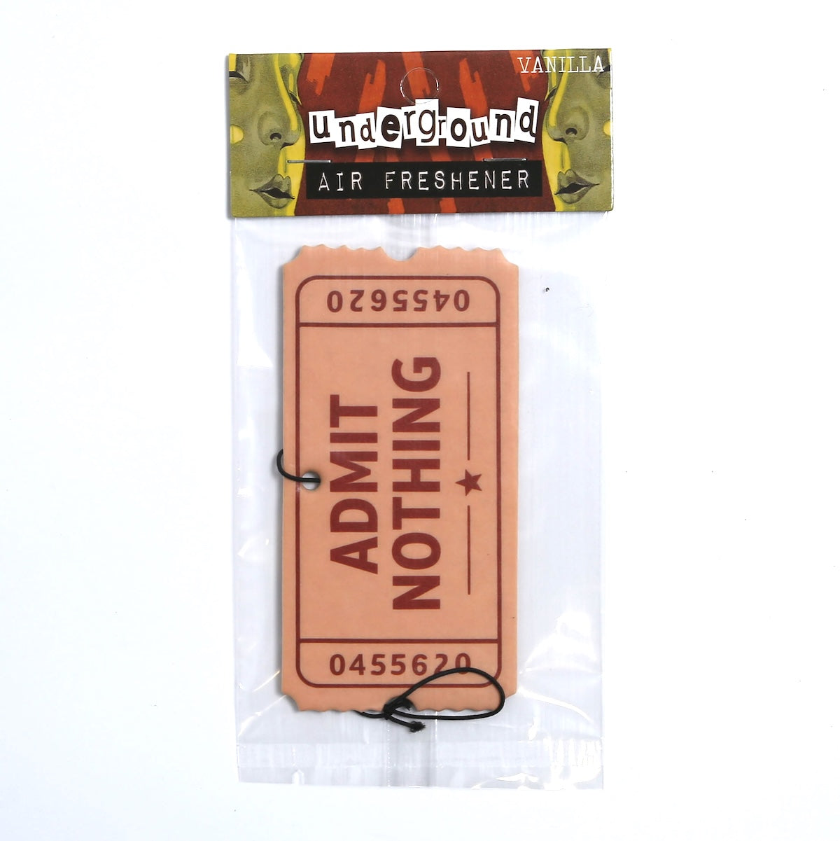 Admit Nothing Ticket Air Freshener - The Original Underground