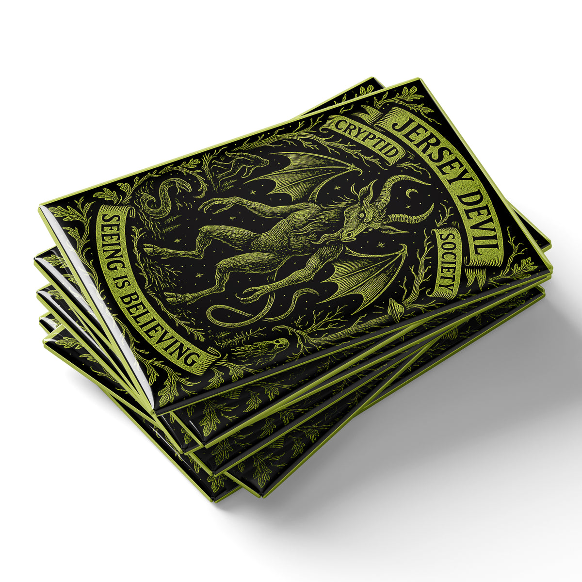 Jersey Devil Cryptid Society Fridge Magnets - The Original Underground