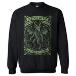Jersey Devil Cryptid Society Crewneck Sweatshirt - The Original Underground / theoriginalunderground.com