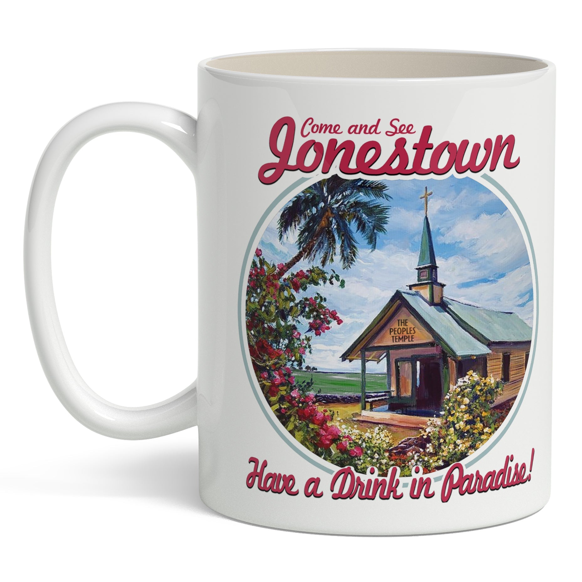 Come and See Jonestown Mug - The Original Underground