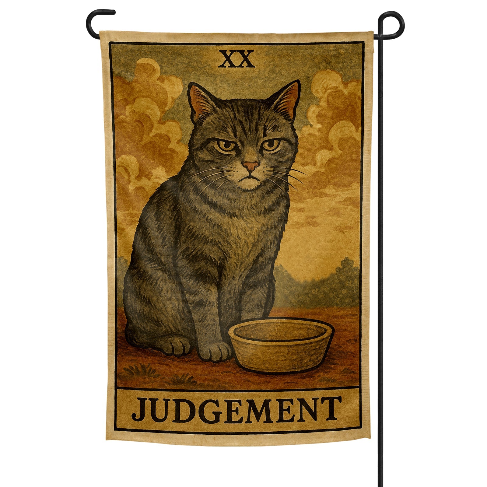 Judgement Cat Tarot Garden Flag - The Original Underground