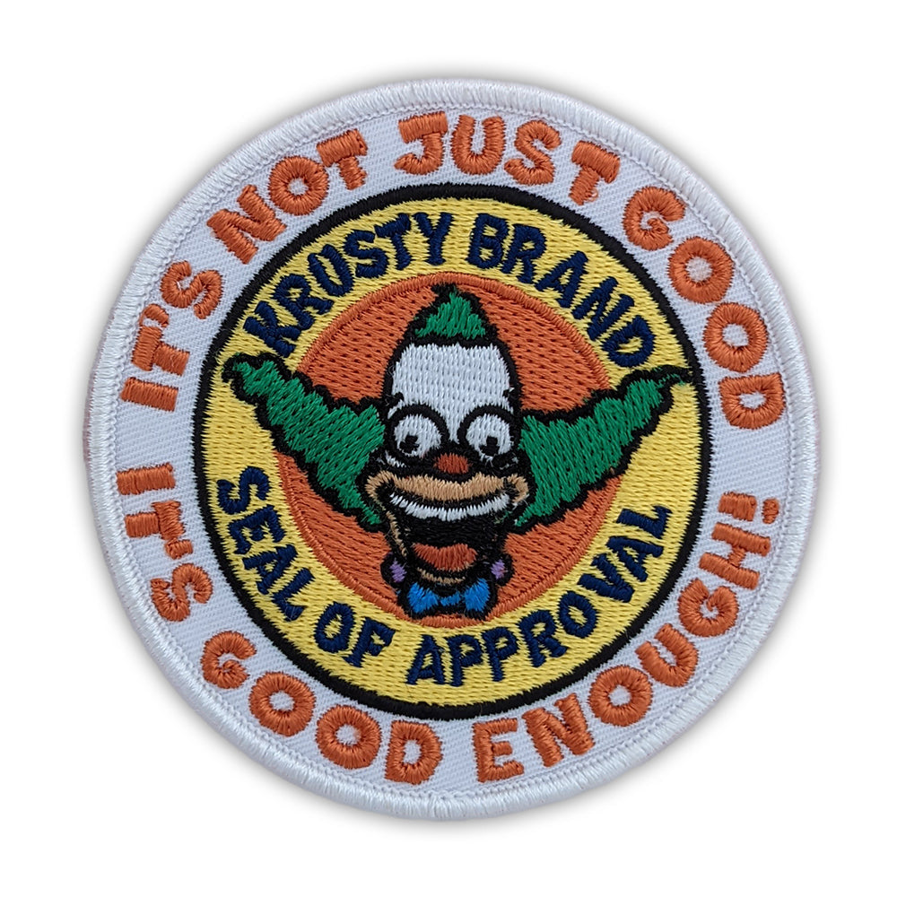 Krusty Seal of Approval Patch - The Original Underground
