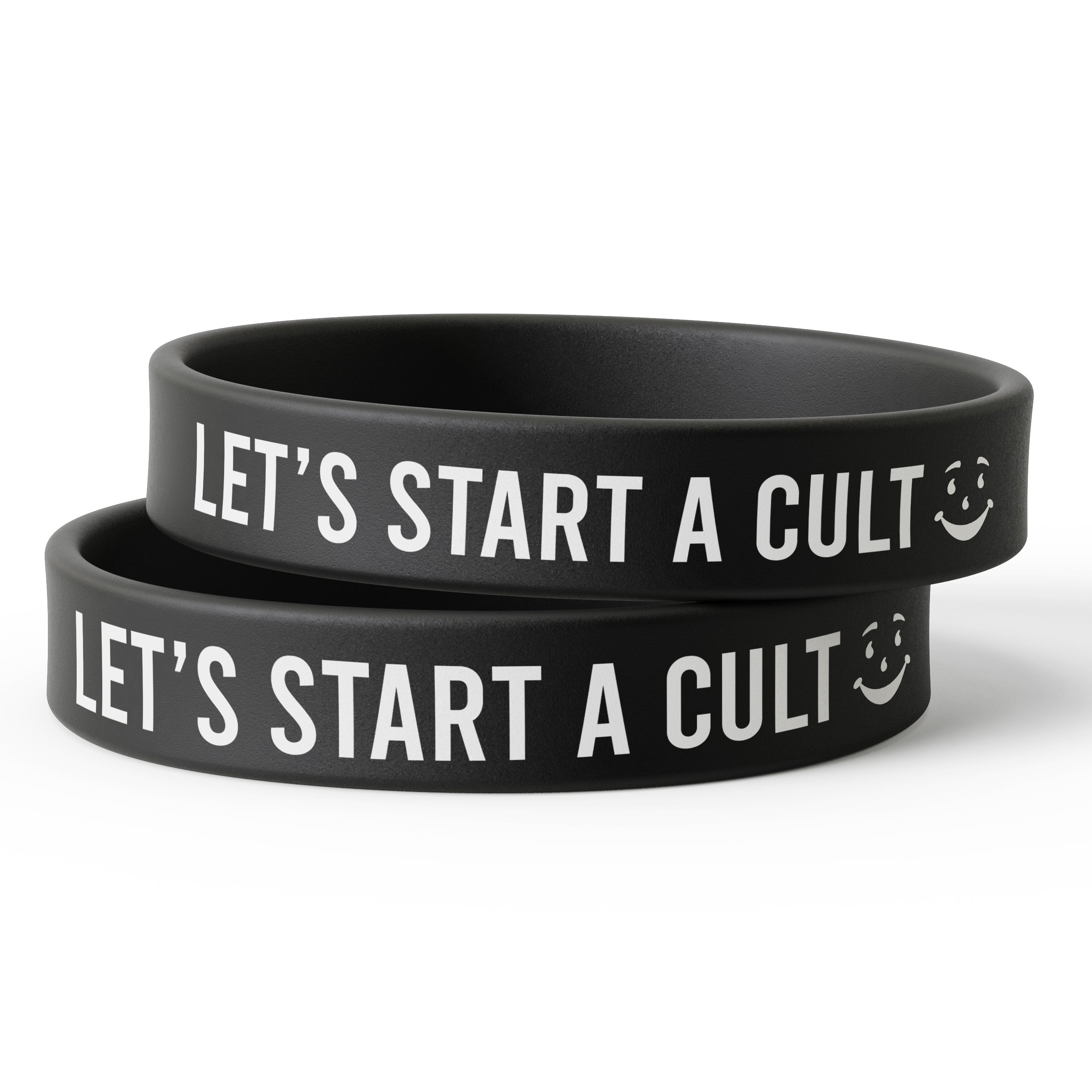 Wholesale Let's Start a Cult Silicone Wristband - The Original Underground