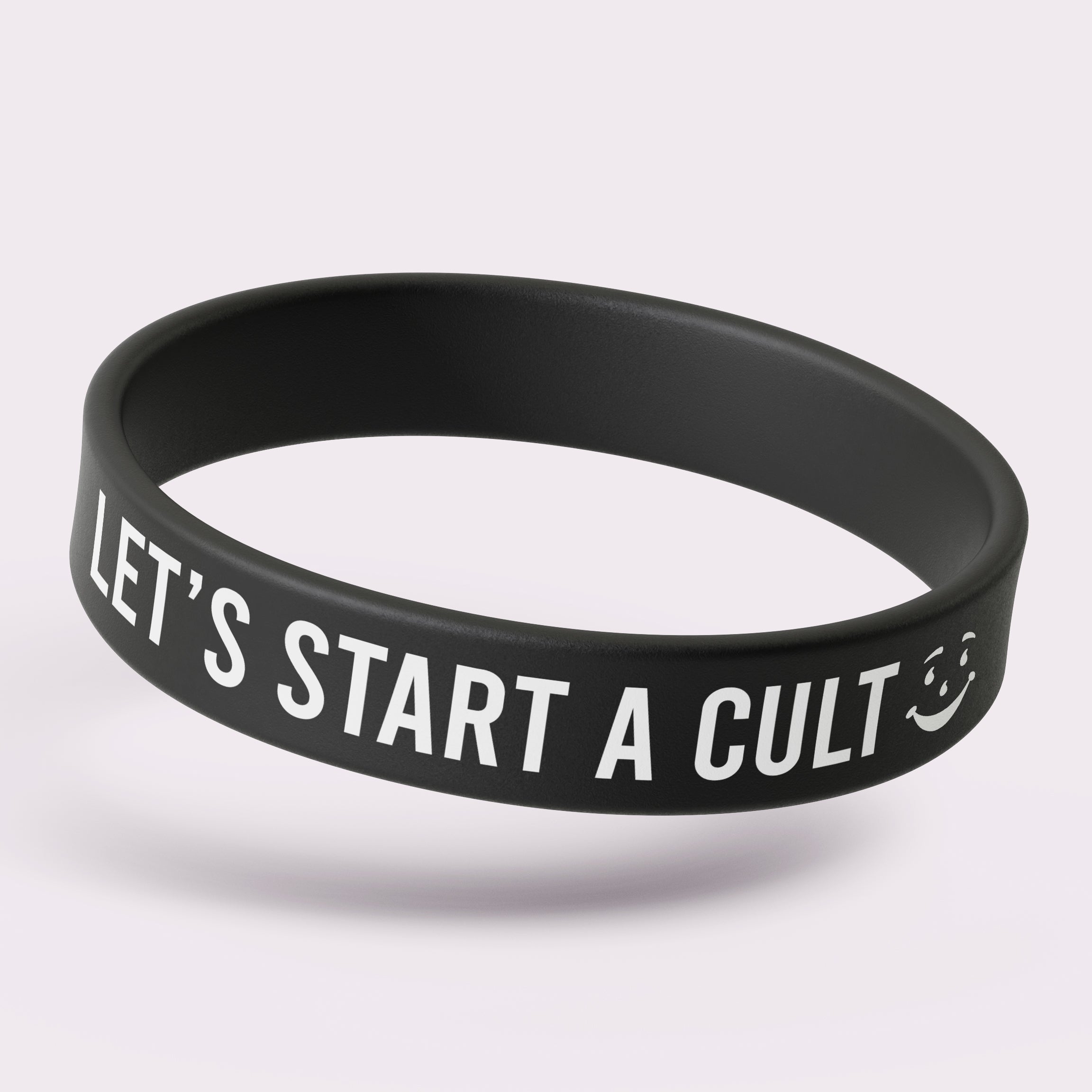 Wholesale Let's Start a Cult Silicone Wristband - The Original Underground