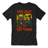 Live Fast Eat Trash T-Shirt - The Original Underground / theoriginalunderground.com