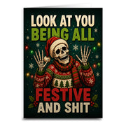 Look at You Being All Festive Christmas Card - The Original Underground
