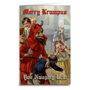 Merry Krampus You Naughty Brat Greeting Card - The Original Underground