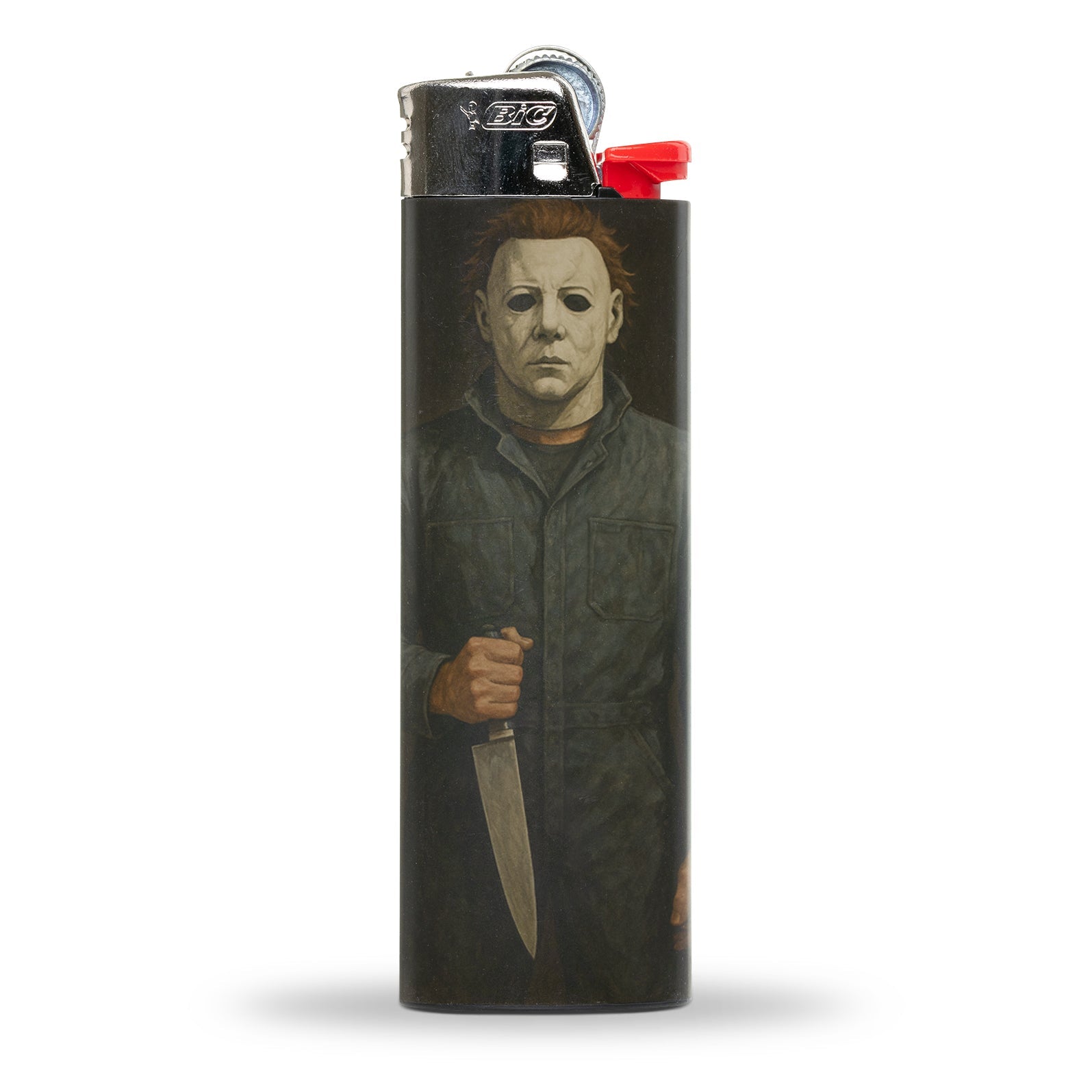 Michael Says Happy Halloween Lighter - Shady Front