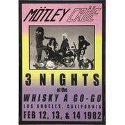 Motley Crue 1982 Show Poster Print - The Original Underground