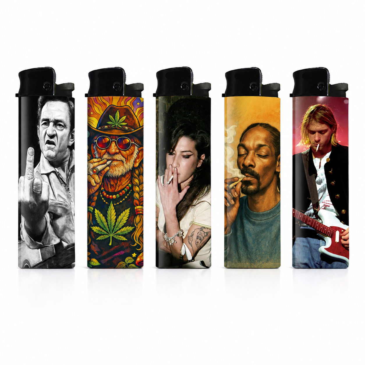 Musicians Lighter 5-Pack