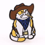 Cowboy Cat Enamel Pin