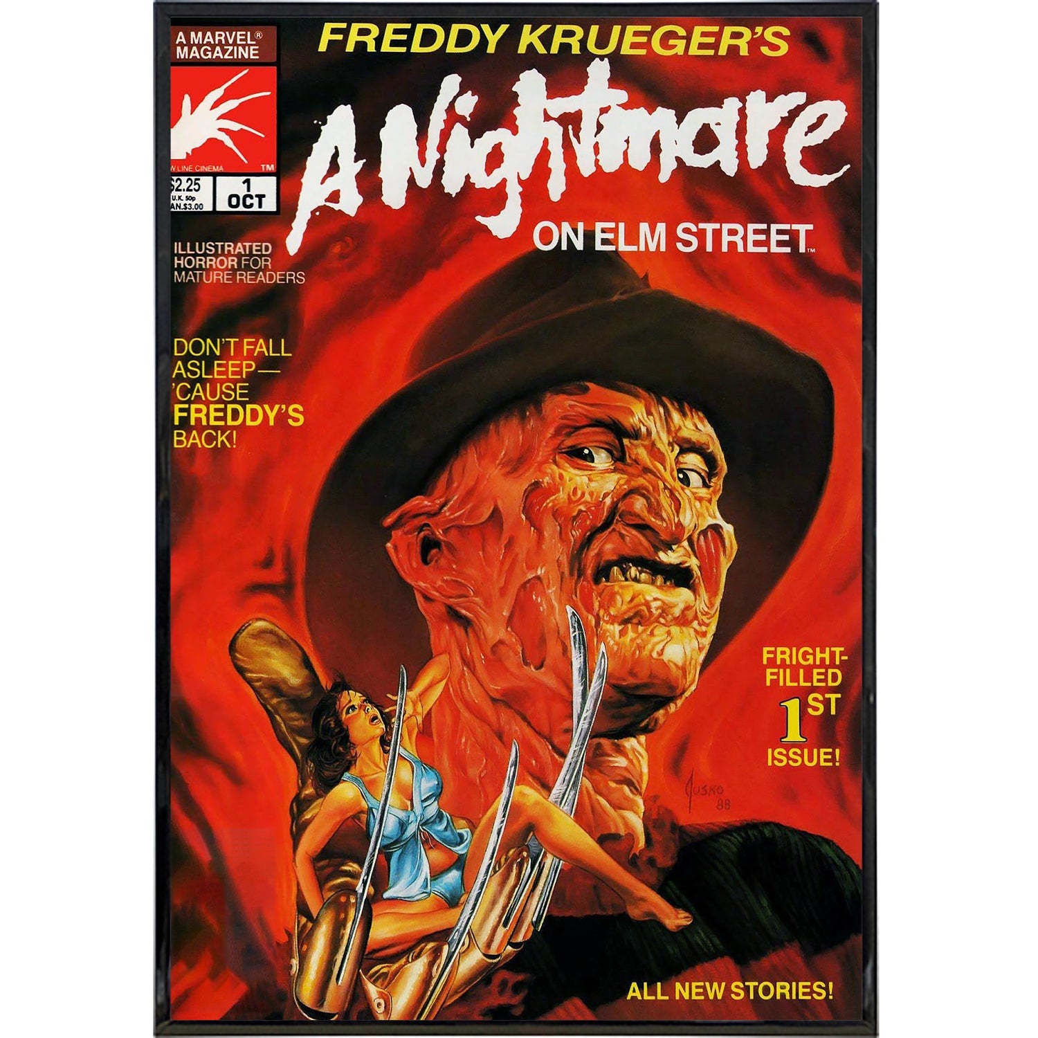 Nightmare on Elm Street Comic Cover Print - Shady Front